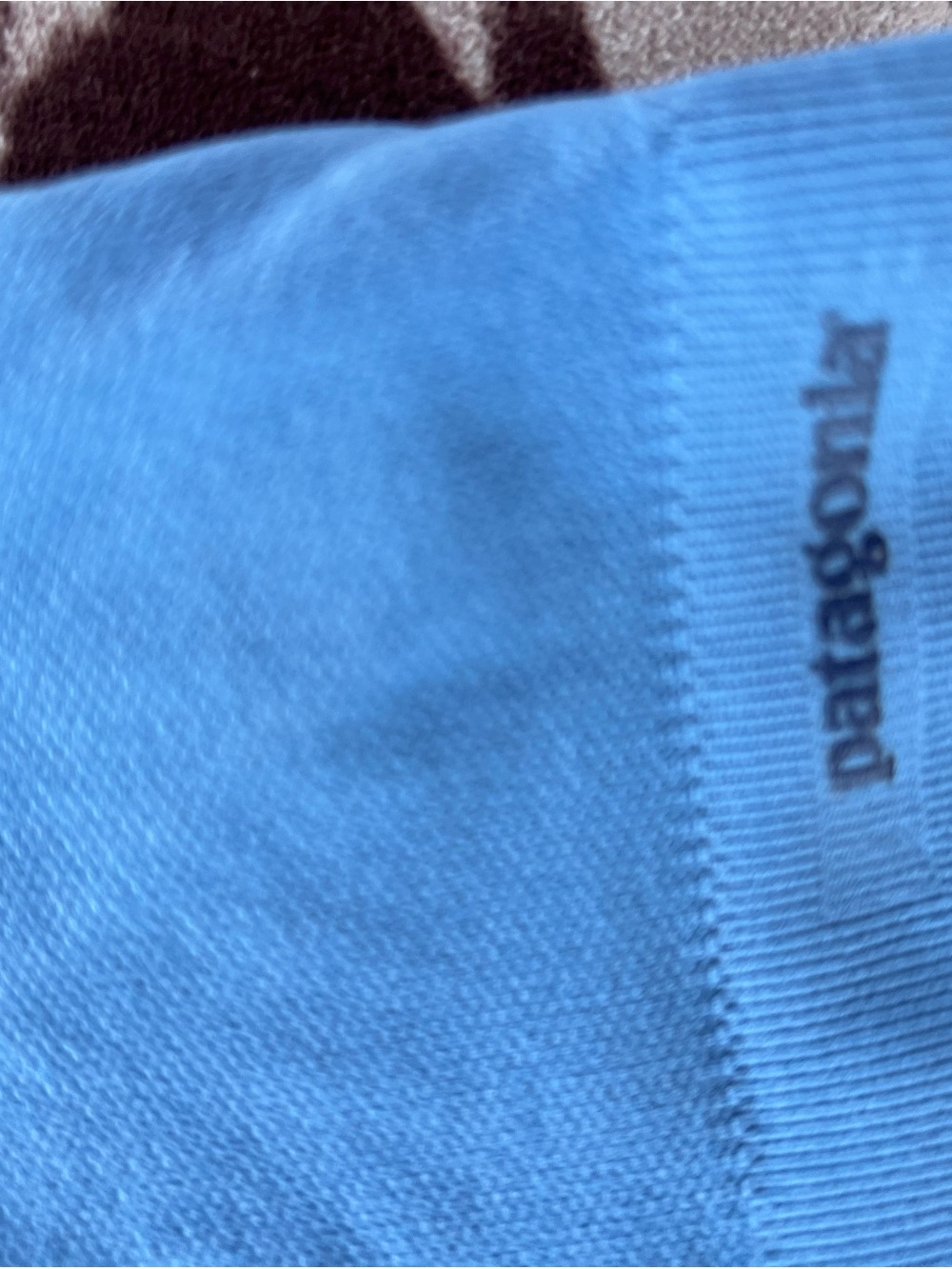 Patagonia Sky Blue Tank with Navy Trim - Picture 4 of 4